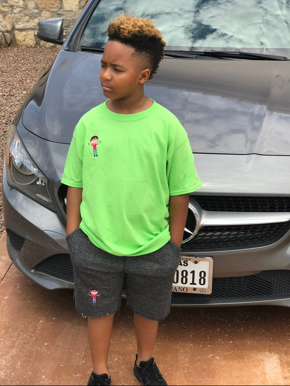 JS Kids Embroidered T-Shirt
