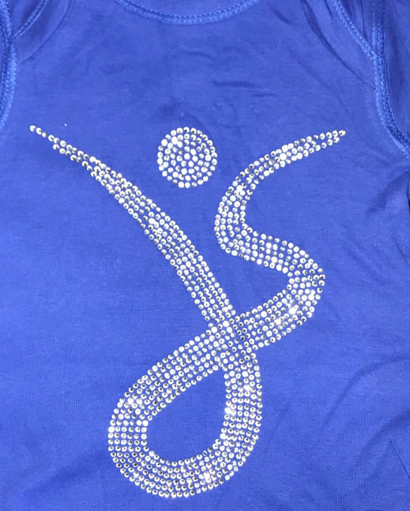 JS Crystal Baby Onsie