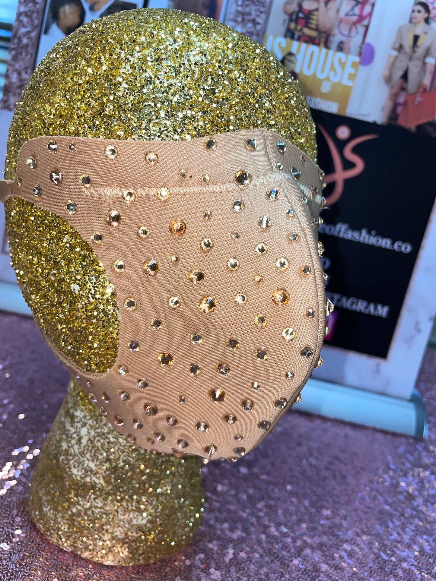 Crystal Face Mask