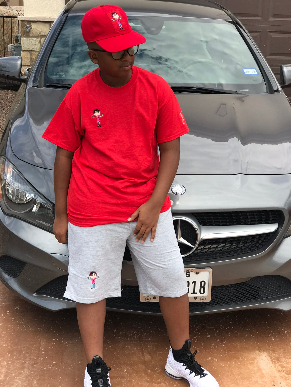 JS Kids Embroidered T-Shirt