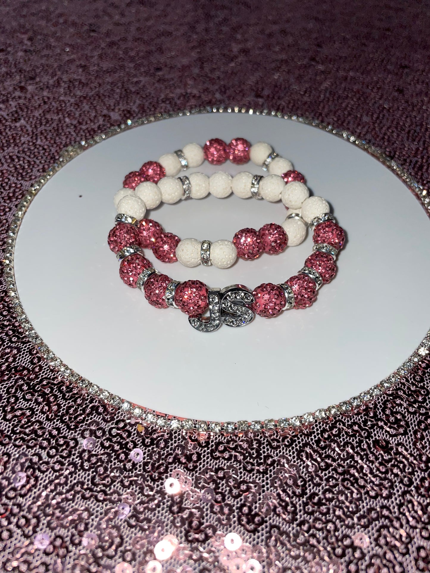 JS Crystal Shamballa Bracelets