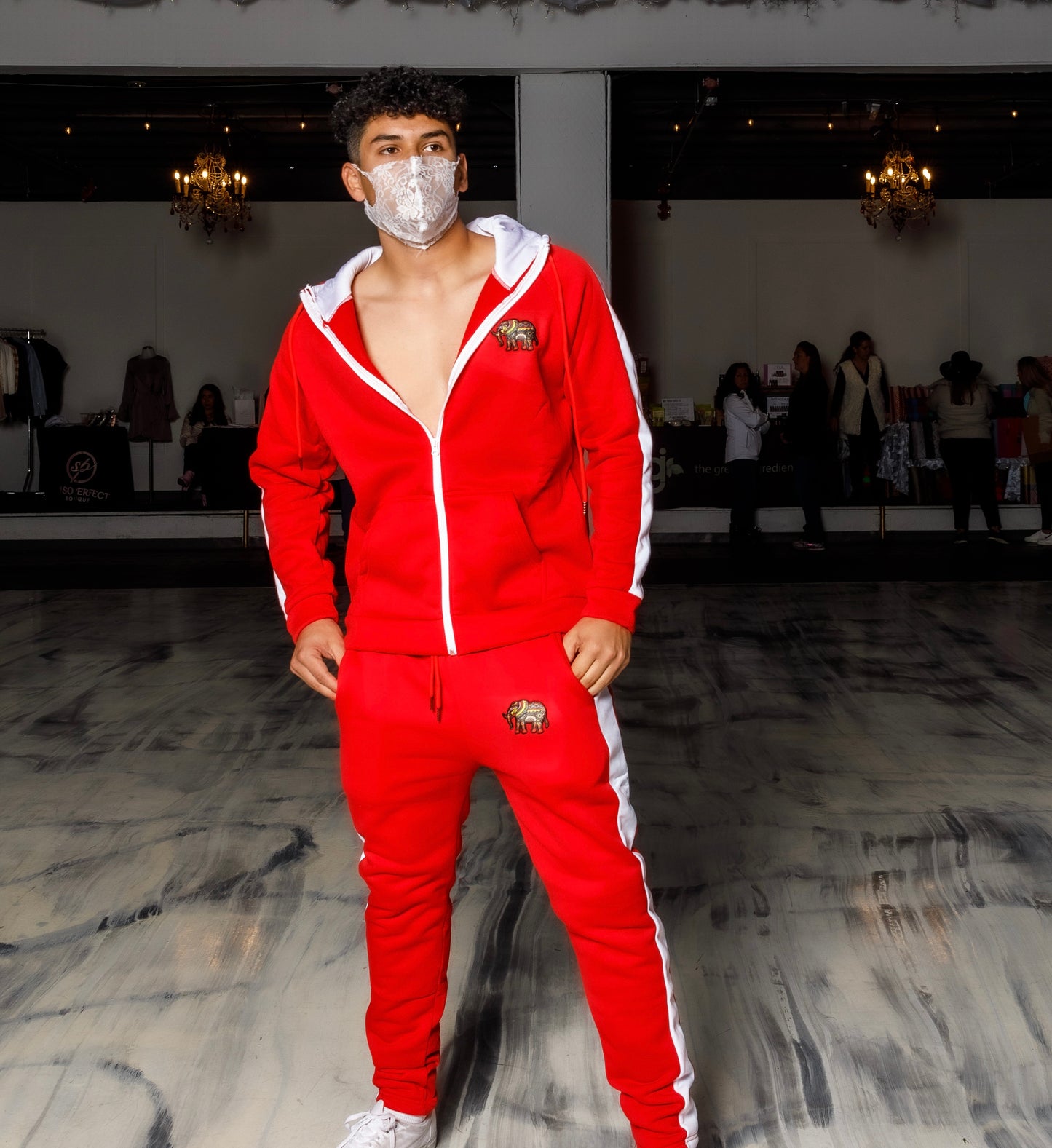 JS Mens 2 Piece Joggers Suit