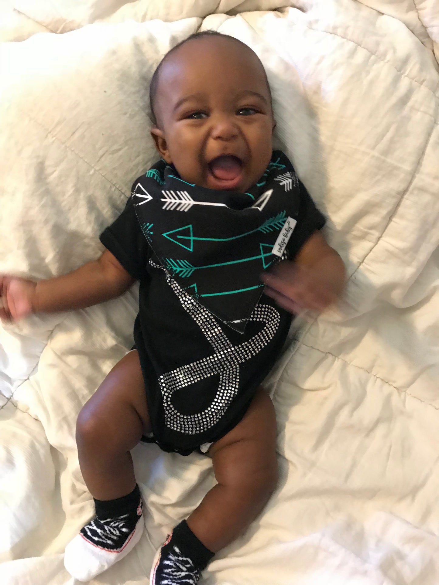 JS Crystal Baby Onsie
